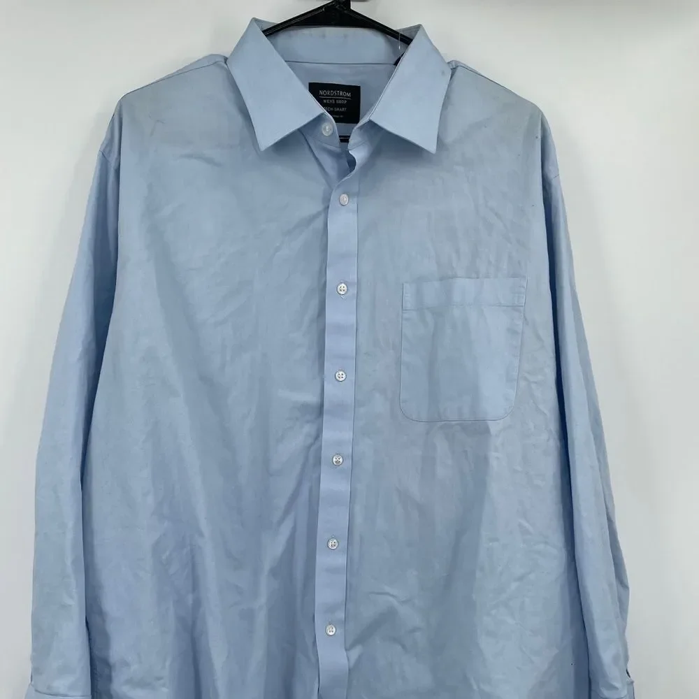Nordstrom Traditional Fit Pinpoint Dress Shirt - Picture 8 of 11